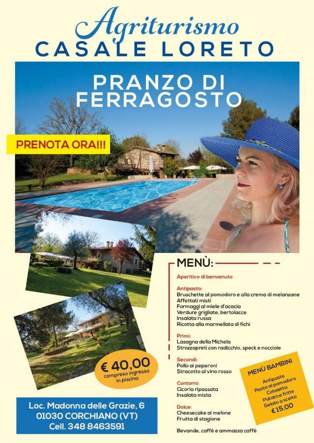 Agriturismo Casale Loreto Corchiano Екстер'єр фото
